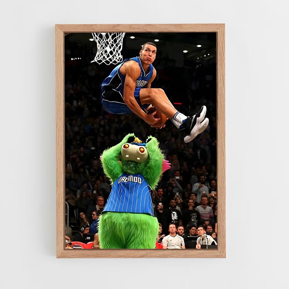 Poster Dunk de Beijing – affiche Basketball (vue 4)
